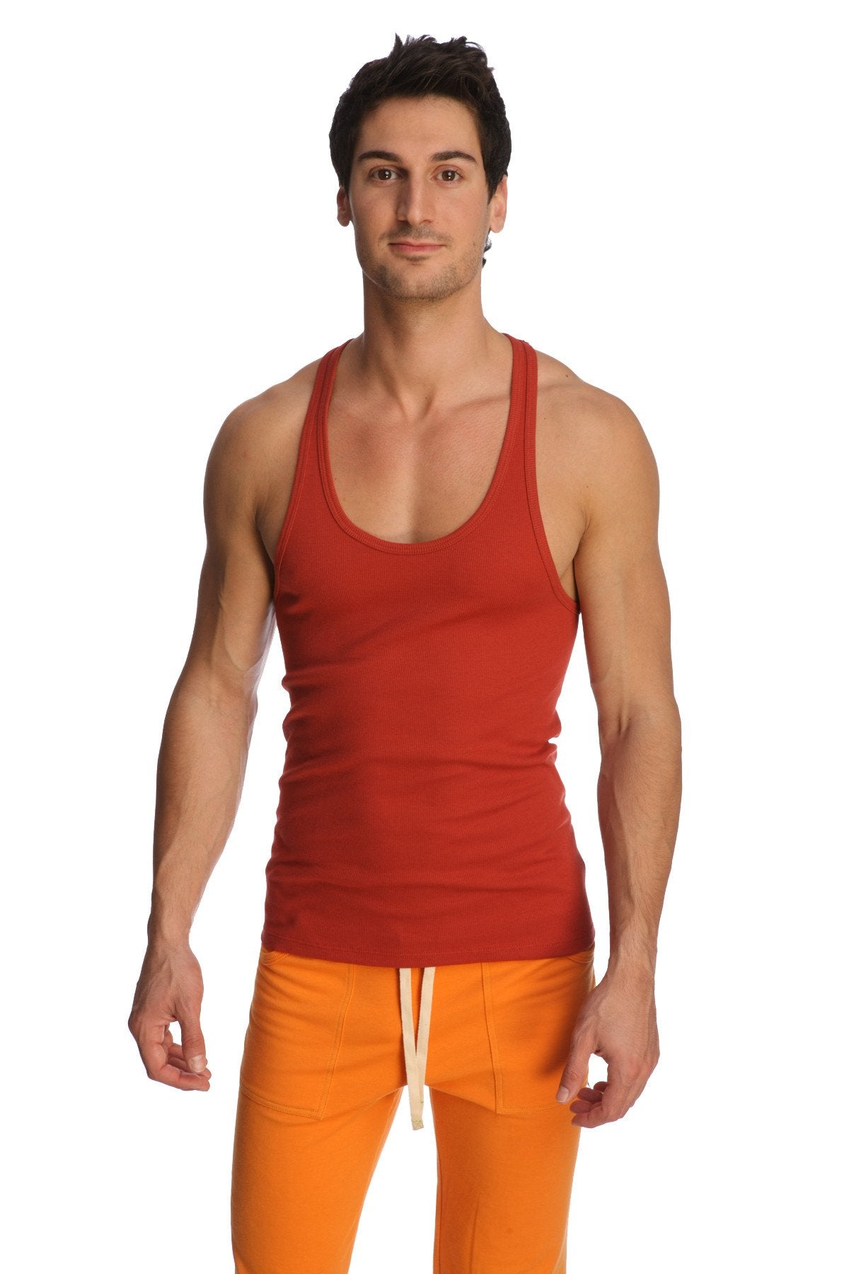 Racer-back Yoga Tank (Cinnabar) – 4-rth