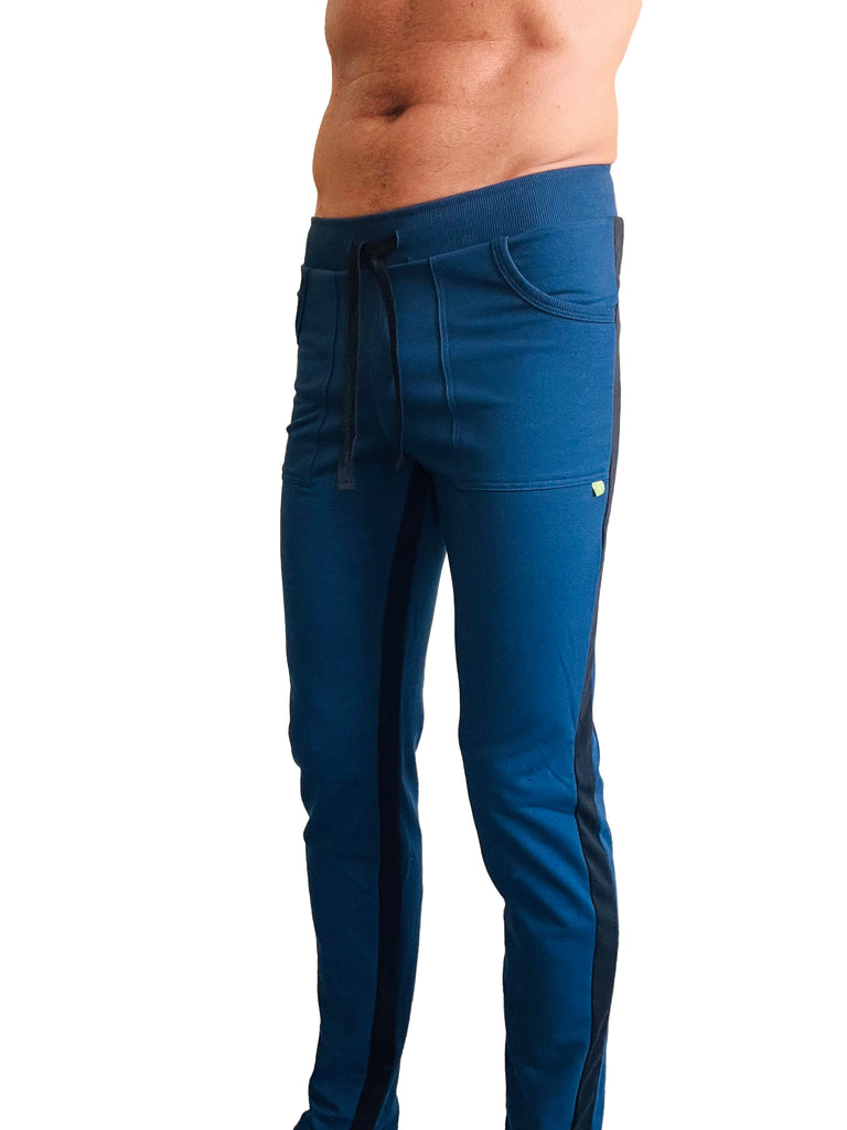 Eco-Track & Yoga Sweat Pant (Royal Blue w/Black)