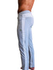 Eco-Track & Yoga Sweat Pant (Heather Grey w/White)