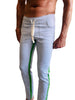 Eco-Track & Yoga Sweat Pant (Heather Grey w/Green)