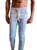 Eco-Track & Yoga Sweat Pant (Heather Grey w/Green)