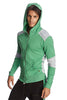 Crossover Hoodie (Bamboo Green & Grey) Mens Hoodies 4-rth 