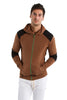 Crossover Hoodie (Chocolate w/Black) Mens Hoodies 4-rth 