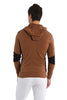 Crossover Hoodie (Chocolate w/Black) Mens Hoodies 4-rth 