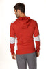 Crossover Hoodie (Cinnabar Grey) Mens Hoodies 4-rth 