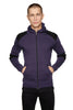 Crossover Hoodie (Eggplant & Black) Mens Hoodies 4-rth 