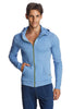 Crossover Hoodie (Ice Blue) Mens Hoodies 4-rth 