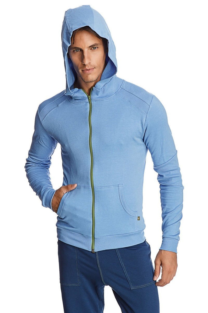 Crossover Hoodie (Ice Blue) Mens Hoodies 4-rth 