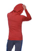 Crossover Hoodie (Solid Cinnabar) Mens Hoodies 4-rth 