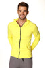 Crossover Hoodie (Tropic Yellow w/White) Mens Hoodies 4-rth 