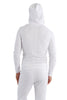 Crossover Hoodie (White) Mens Hoodies 4-rth 