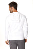 Crossover Hoodie (White w/Black Zipper) Mens Hoodies 4-rth 