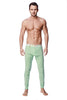 Crosstrain Thermal Yoga Pant (Green & White Stripe) Mens Pants 4-rth 