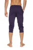 Cuffed Yoga Pants (Eggplant) Cuffed Pants 4-rth 