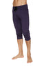 Cuffed Yoga Pants (Eggplant) Cuffed Pants 4-rth 