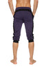 Cuffed Yoga Pants (Eggplant w/Black) Cuffed Pants 4-rth 