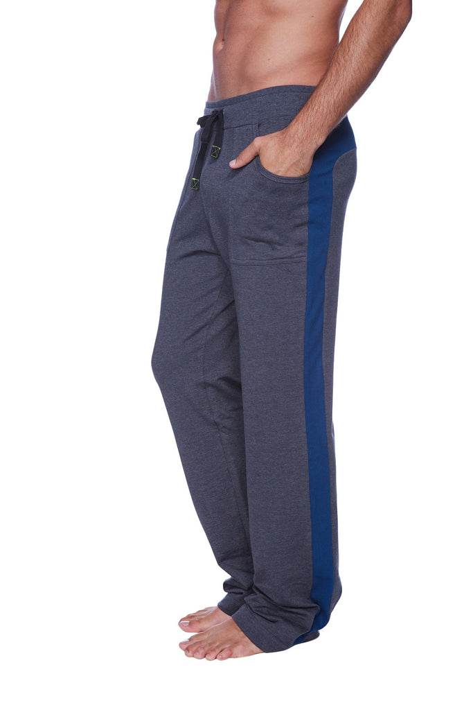 Eco-Track Pant (Charcoal w/Royal Blue) Mens Pants 4-rth 