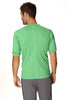 Hybrid CREW Neck Raglan Tee (Bamboo Green) Mens Tops 4-rth 