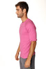 Hybrid Crew Neck Raglan Tee (Berry) Mens Tops 4-rth 