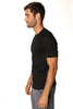 Hybrid CREW Neck Raglan Tee (Black) Mens Tops 4-rth 