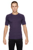 Hybrid Crew Neck Raglan Tee (Eggplant) Mens Tops 4-rth 