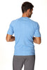 Hybrid Crew Neck Raglan Tee (Ice Blue) Mens Tops 4-rth 