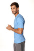 Hybrid Crew Neck Raglan Tee (Ice Blue) Mens Tops 4-rth 