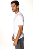 Hybrid CREW Neck Raglan Tee (White) Mens Tops 4-rth 