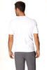 Hybrid CREW Neck Raglan Tee (White) Mens Tops 4-rth 