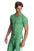 Hybrid V-Neck (Bamboo Green) Mens Tops 4-rth 