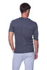 Hybrid V-Neck (Charcoal) Mens Tops 4-rth 