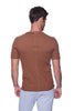 Hybrid V-Neck (Chocolate) Mens Tops 4-rth 