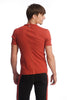 Hybrid V-Neck (Cinnabar) Mens Tops 4-rth 