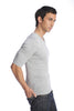 Hybrid V-Neck (Heather Gray) Mens Tops 4-rth 