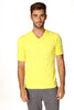 Hybrid V-Neck (Tropic Yellow) Mens Tops 4-rth 