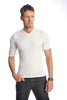 Hybrid V-Neck (White) Mens Tops 4-rth 