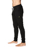 Long Cuffed Jogger Yoga Pants (Black) Long Joggers 4-rth 