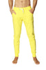 Long Cuffed Jogger Yoga Pants (Tropic Yellow) Long Joggers 4-rth 