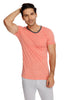 Perfect Pocket Crew-Neck Tee (Apricot Slub) Mens Tops 4-rth 