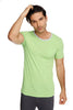 Perfect Pocket Crew-Neck Tee (Lime Slub) Mens Tops 4-rth 