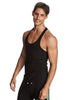 Racer-back Yoga Tank (Black) Mens Tanks 4-rth 