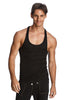 Racer-back Yoga Tank (Black) Mens Tanks 4-rth 