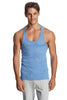 Racer-back Yoga Tank (Ice Blue) Mens Tanks 4-rth 