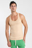 Racer-back Yoga Tank (Sand Beige) Mens Tanks 4-rth 