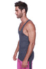 Racerback Yoga Tank Top (Charcoal) Mens Tanks 4-rth 