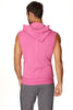 Sleeveless Yoga Hoodie (Berry) Mens Hoodies 4-rth 