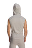 Sleeveless Yoga Hoodie (Heather Grey) Mens Hoodies 4-rth 