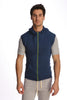 Sleeveless Yoga Hoodie (Royal Blue) Mens Hoodies 4-rth 