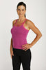 Sustain Yoga Halter (Plum) Womens Halter Tops 4-rth 