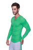 Thermal V-Neck Long Sleeve (Bamboo Green) Mens Thermals 4-rth 